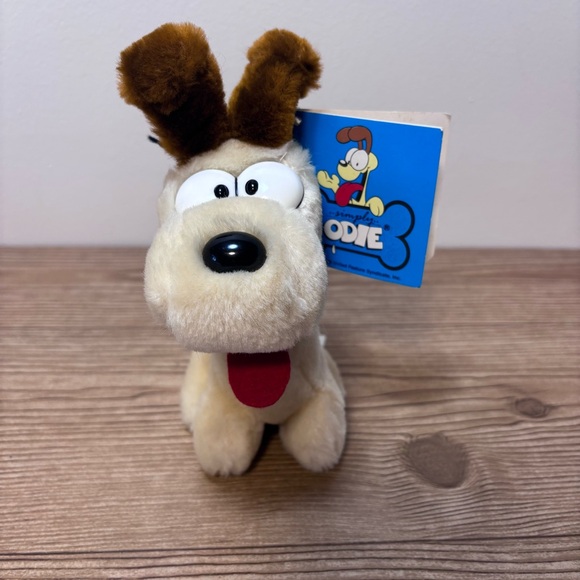 Vintage Dakin Mini Odie Plush With Tags - Picture 2 of 9